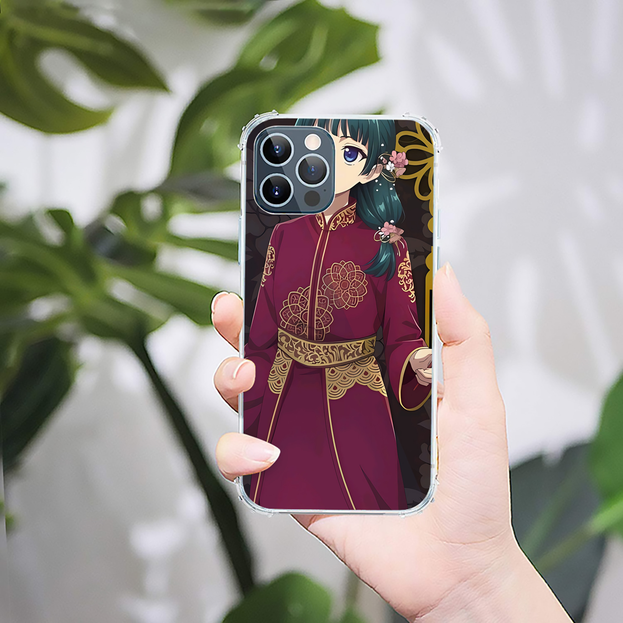 （画像用） 薬屋のひとりごと The Apothecary Diaries 【iPhone 12シリーズ対応】透明スマホケース（クリアソフトケース）